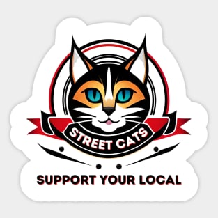 Street Cats Sticker